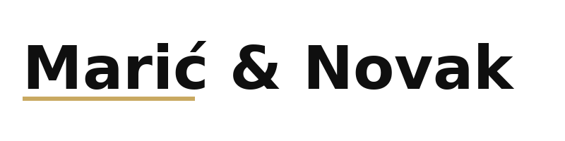 Marić & Novak logo